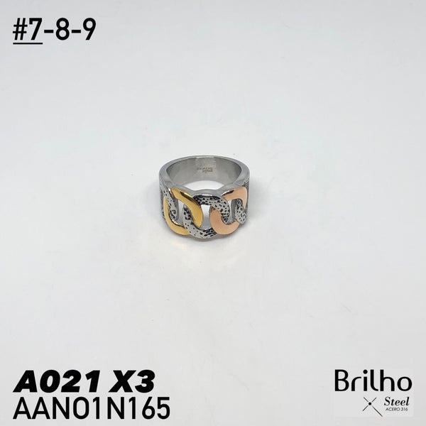 AAN01N165 ANILLO PQX3 #7-8-9