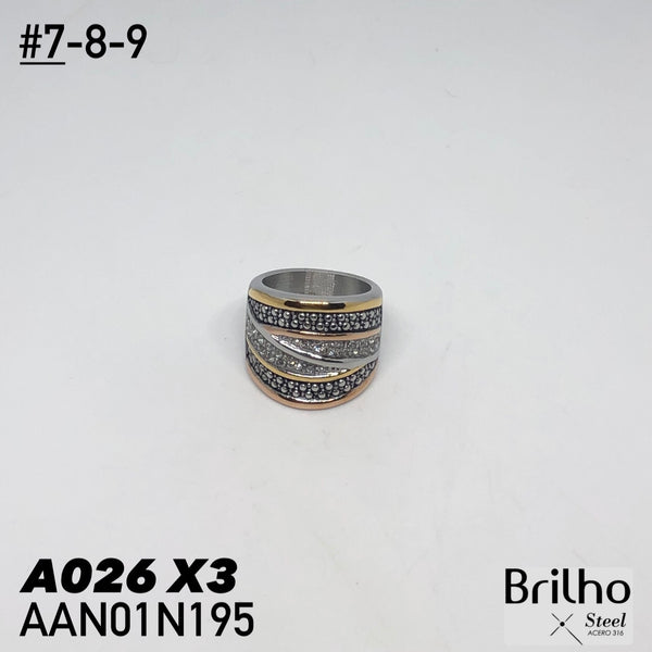 AAN01N195 ANILLO PQX3 #7-8-9