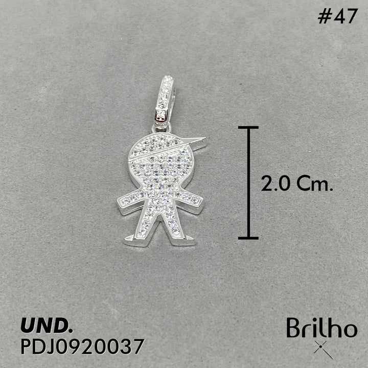 CDJ0047 DIJE HOMBRE CON GORRA