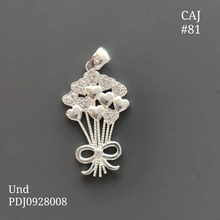 CDJ0081 DIJE GLOBOS DE CORAZON