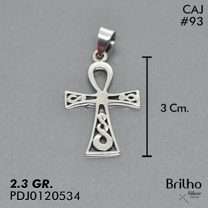 CDJ0093 DIJE CRUZ ENVEJECIDO