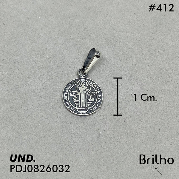 CDJ0412 DIJE SAN BENITO PEQUE„O ENVEJECIDO