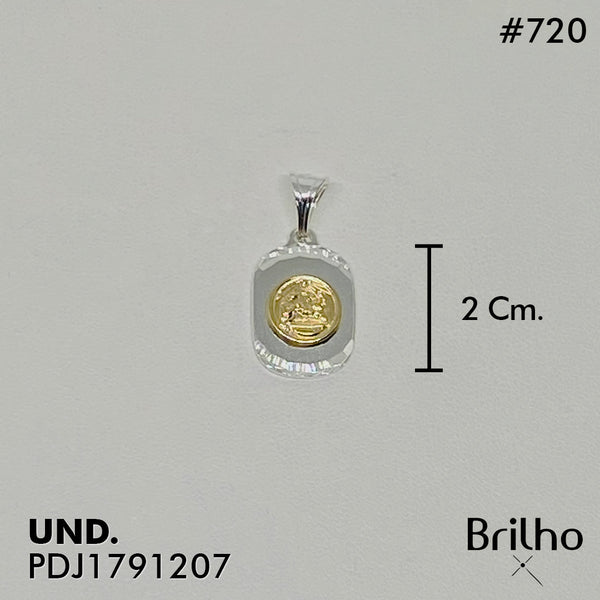 CDJ0720 DIJE BAUTISMO ORO PLATA