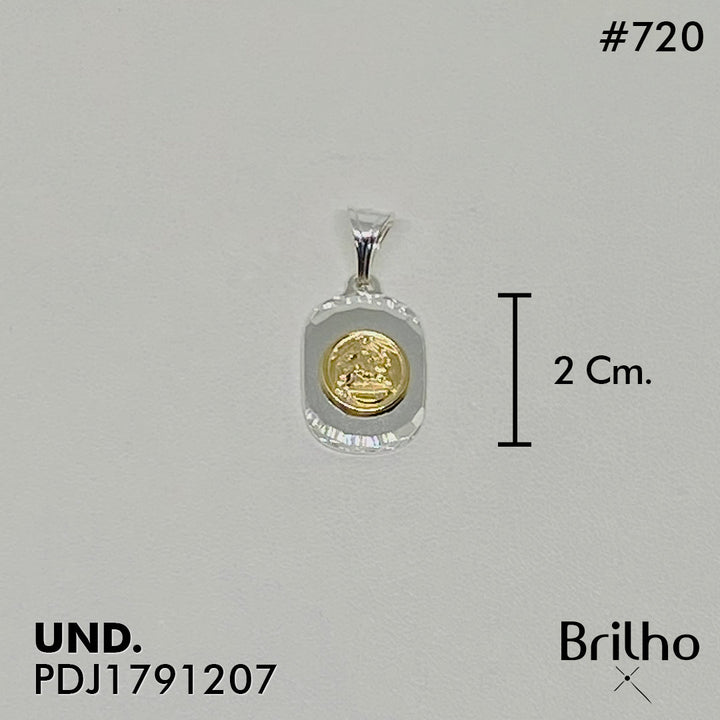 CDJ0720 DIJE BAUTISMO ORO PLATA