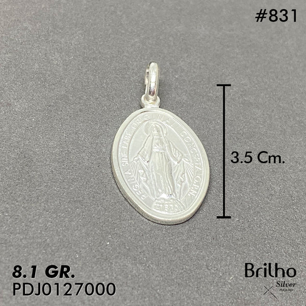 CDJ0831 DIJE VIRGEN MILAGROSA ITALIANO