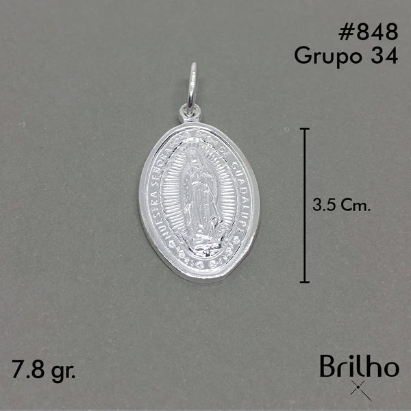 CDJ0848 DIJE VIRGEN GUADALUPE ITALIANO