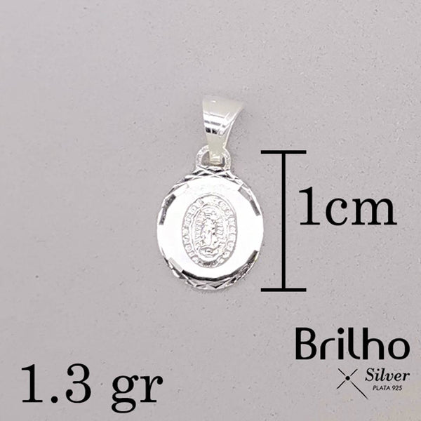 CDJ0858 DIJE VIRGEN GUADALUPE DIAMANTADO