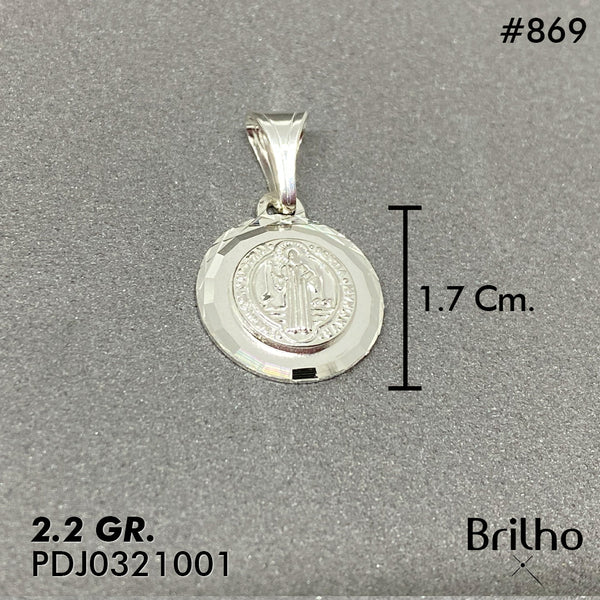 CDJ0869 DIJE SAN BENITO DIAMANTADO