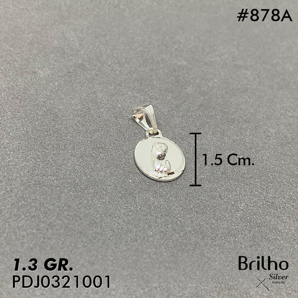 CDJ0878A DIJE NI„A MARIA DIAMANTADO