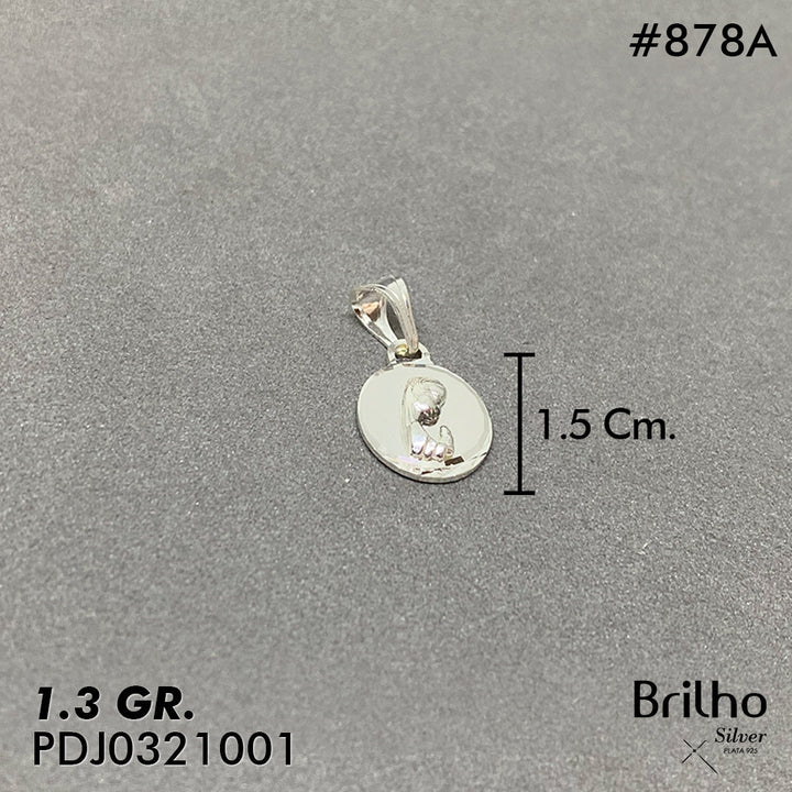 CDJ0878A DIJE NI„A MARIA DIAMANTADO