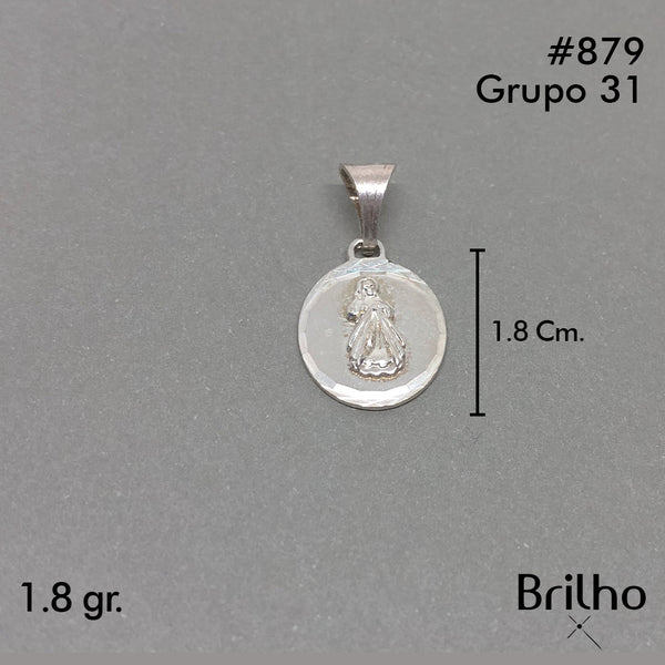 CDJ0879 DIJE SE„OR DE LA MISERICORDIA DIAMANTADO