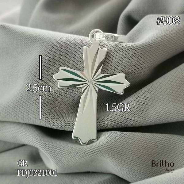 CDJ0908 DIJE CRUZ DIAMANTADO