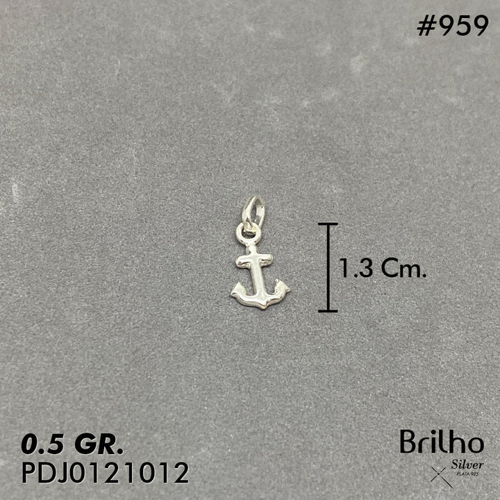 CDJ0959 DIJE ANCLA MINI LIVIANO