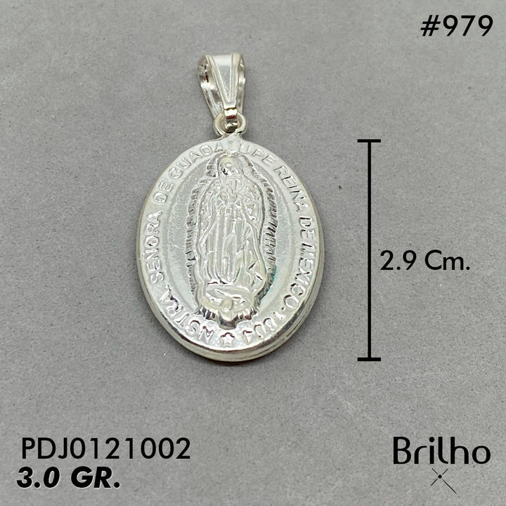 CDJ0979 DIJE VIRGEN GUADALUPE NACIONAL