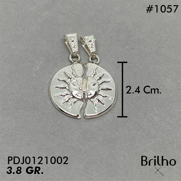 CDJ1057 DIJE SOL GRANDE NACIONAL