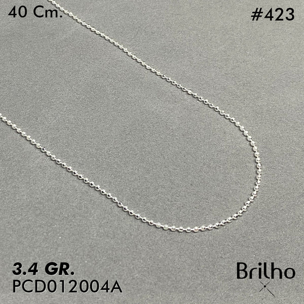 PCD0423 CADENA DELGADA 40CM