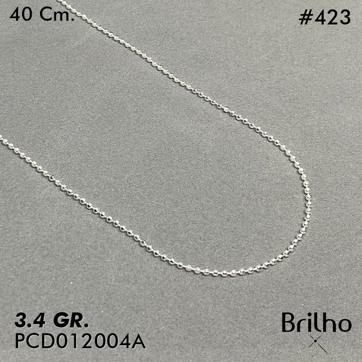 PCD0423 CADENA DELGADA 40CM