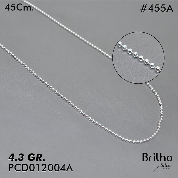 PCD0455A CADENA DELGADA 45CM