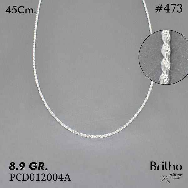PCD0473 CADENA DELGADA LAZO 45CM