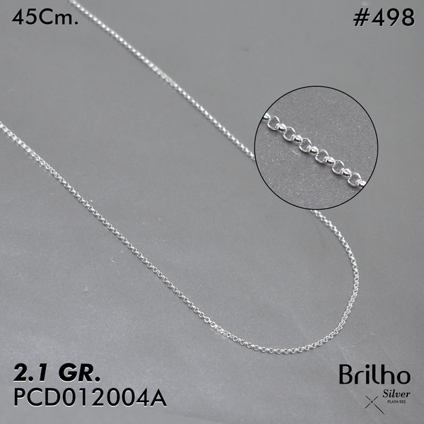 PCD0498 CADENA DELGADA 45CM