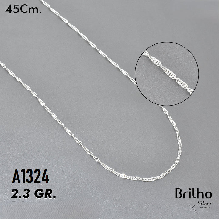 PCD0510 CADENA DELGADA SINGAPUR 45CM