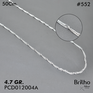 PCD0552 CADENA DELGADA SINGAPUR 50CM