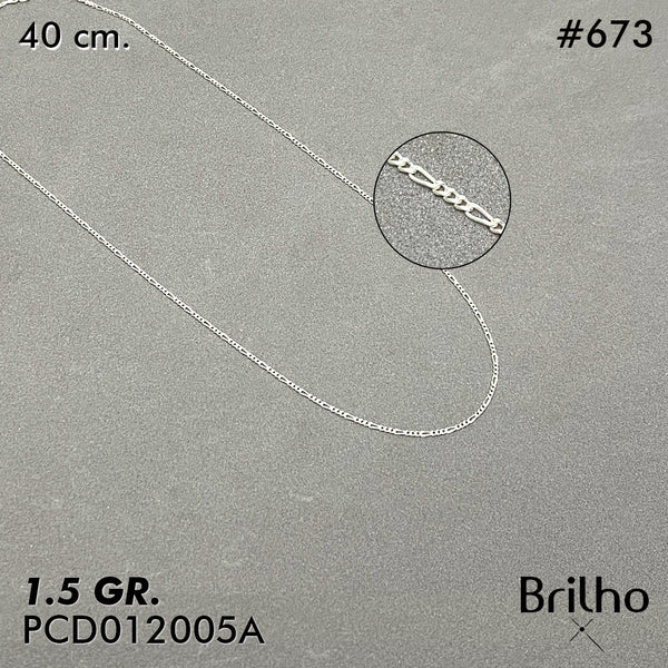 PCD0673 CADENA DELGADA 40CM