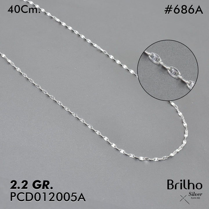 PCD0686A CADENA DELGADA 40CM