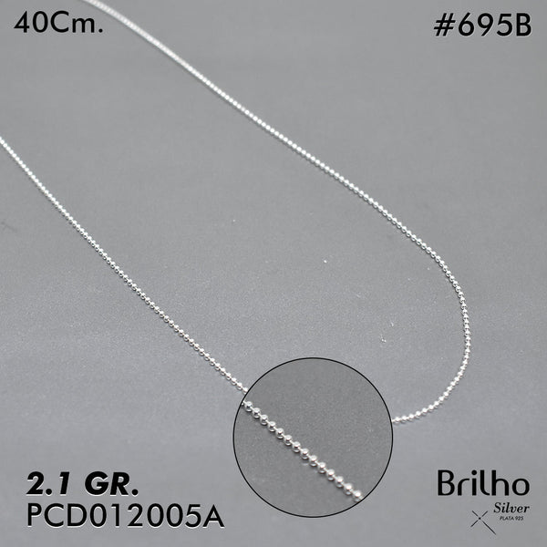 PCD0695B CADENA DELGADA 40CM