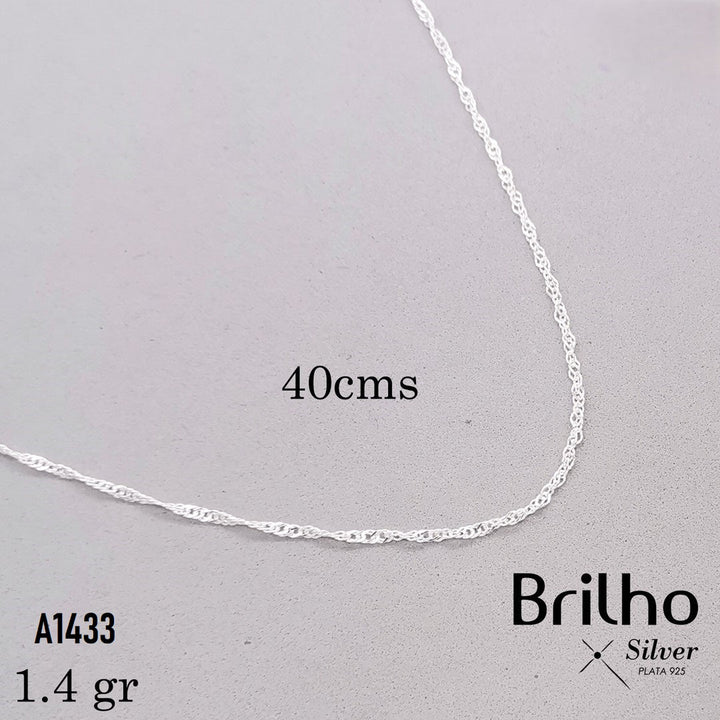 PCD0696 CADENA DELGADA SINGAPUR 40CM