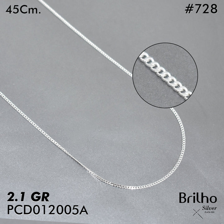 PCD0728 CADENA DELGADA 45CM