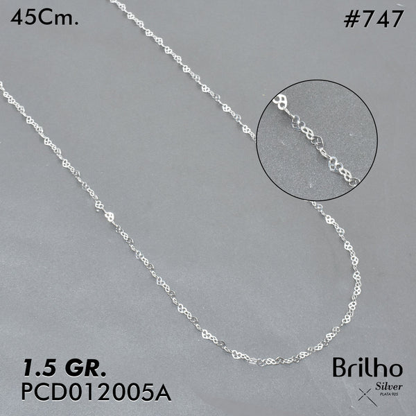 PCD0747 CADENA DELGADA 45CM