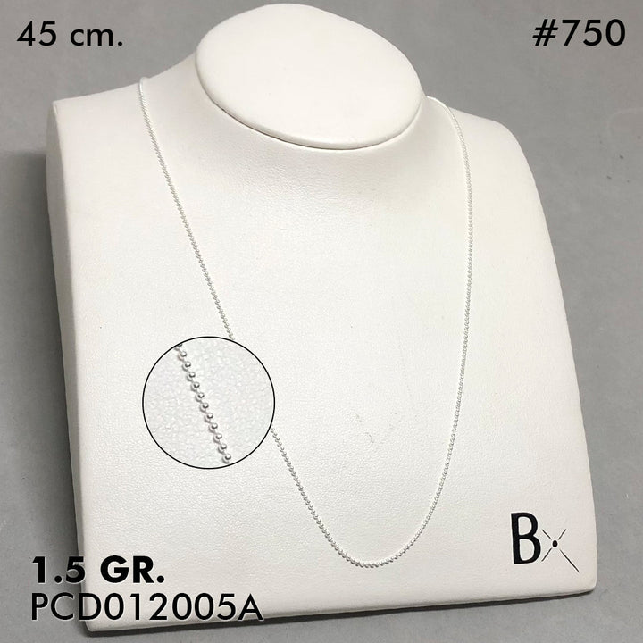 PCD0750 CADENA DELGADA 45CM