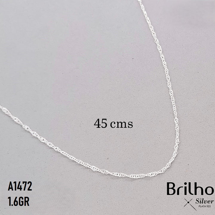 PCD0766 CADENA DELGADA SINGAPUR 45CM