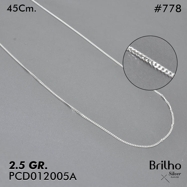 PCD0778 CADENA DELGADA 45CM