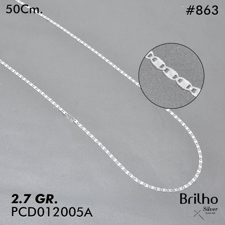 PCD0863 CADENA DELGADA 50CM