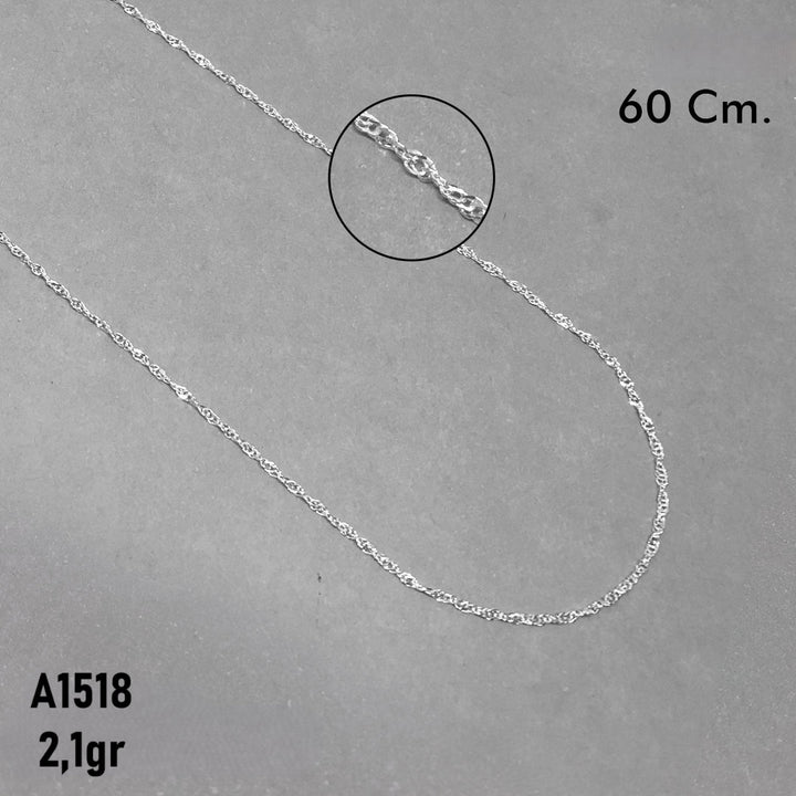 PCD0894 CADENA DELGADA SINGAPUR 60CM