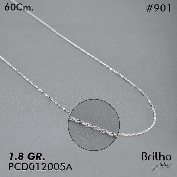 PCD0901 CADENA DELGADA SNGAPUR 60CM