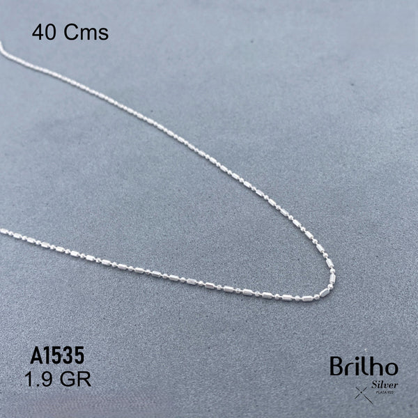 PCD0947 CADENA DELGADA Y ESPECIAL 40CM