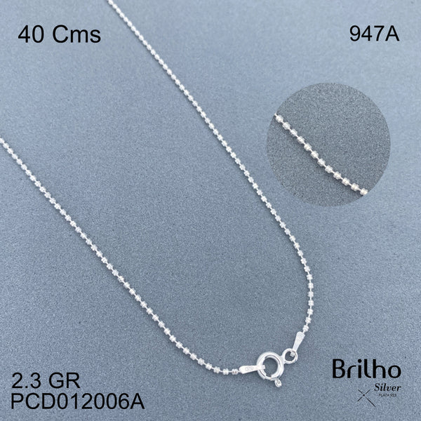 PCD0947A CADENA DELGADA Y ESPECIAL 40CM