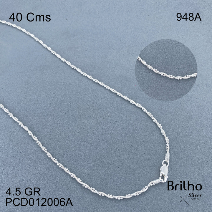 PCD0948A CADENA DELGADA Y ESPECIAL 40CM