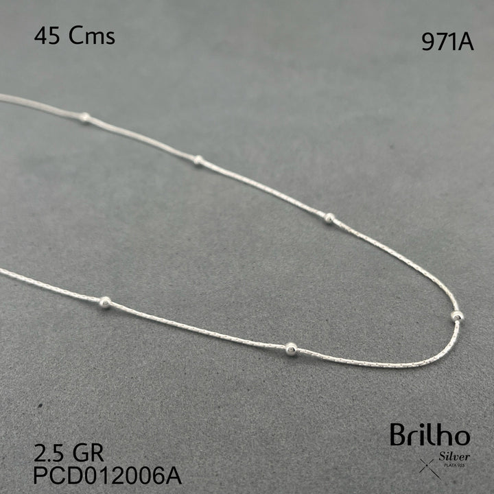 PCD0971A CADENA DELGADA Y ESPECIAL 45CM