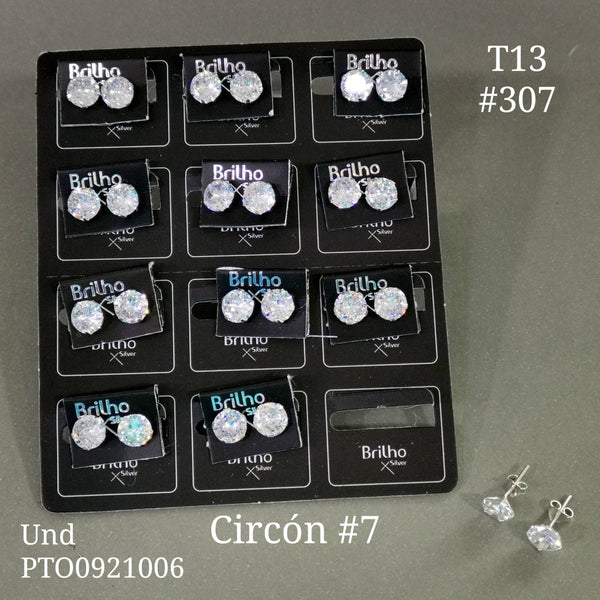 T13N307 TOPO CIRCON 7MM REDONDO X12