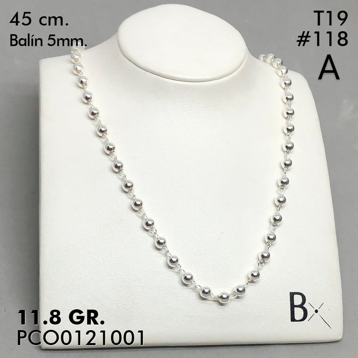 T19N118A CADENA BALêN 5MM