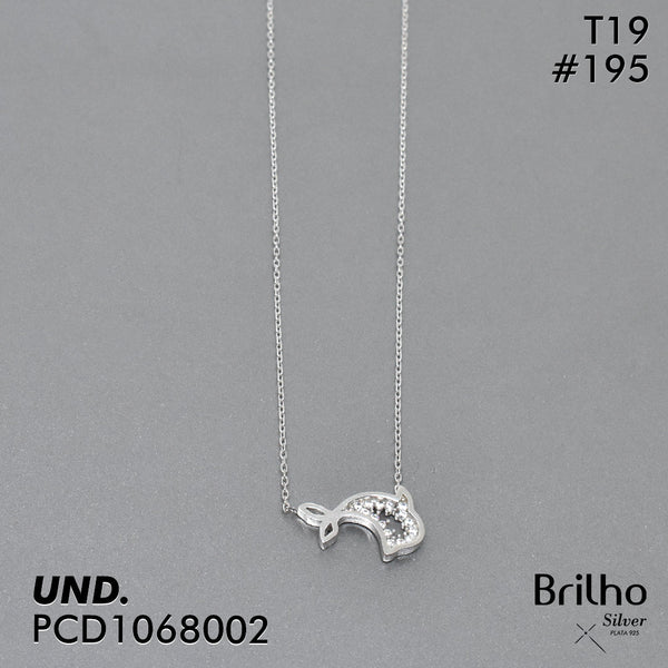 T19N195 CADENA DELFIN RODIO