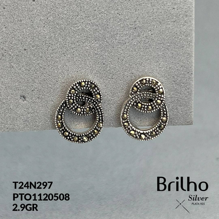 T24N297 ARETE MARQUESA FORMA DE CIRCULOS