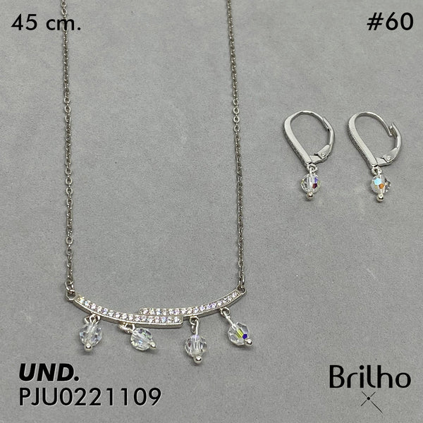 T6N60 JUEGO MICROCIRCONEDS Y ESFERAS