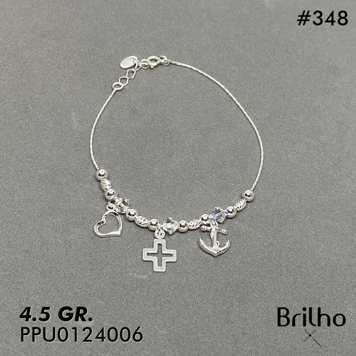 T9N348 PULSERA TRES GRACIAS