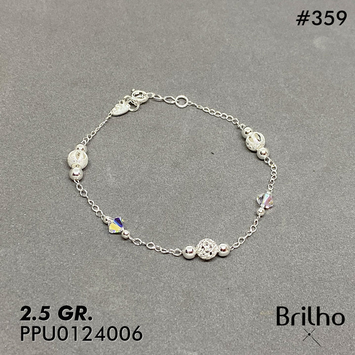 T9N359 PULSERA FILIGRANA Y MURANO