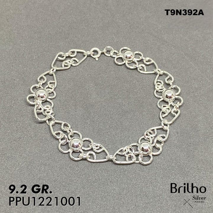 T9N392A PULSERA BALêN Y FLORES